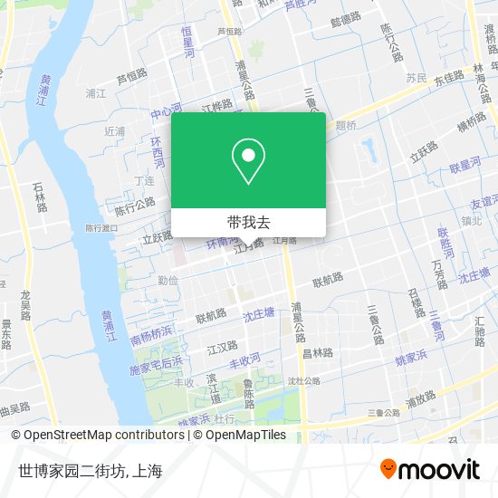 世博家园二街坊地图