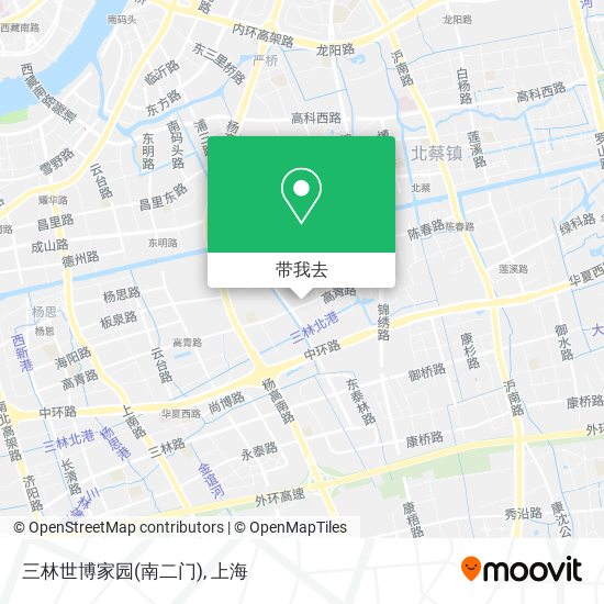 三林世博家园(南二门)地图