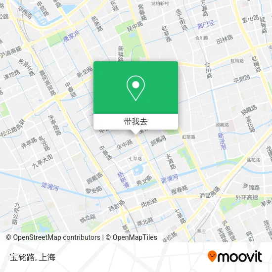 宝铭路地图