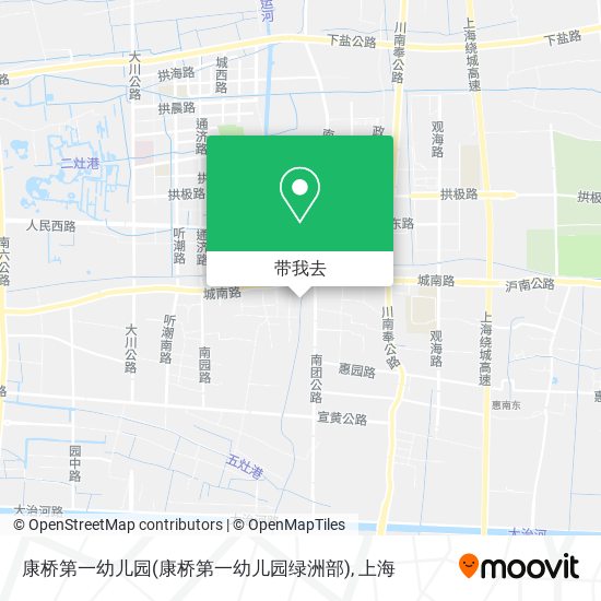 康桥第一幼儿园(康桥第一幼儿园绿洲部)地图