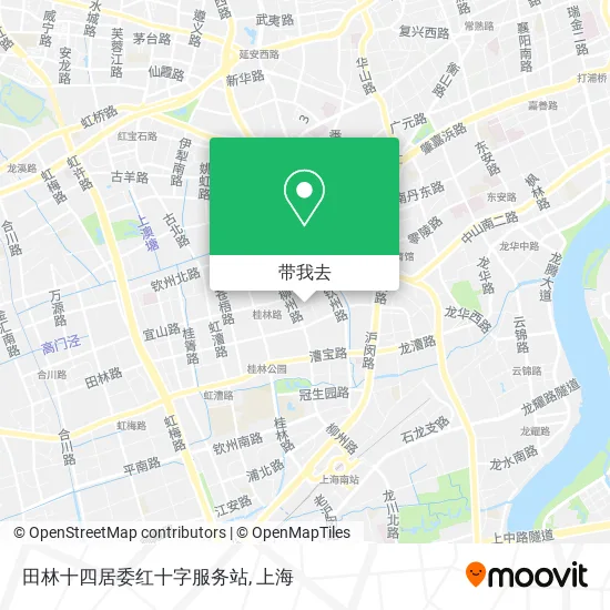 田林十四居委红十字服务站地图