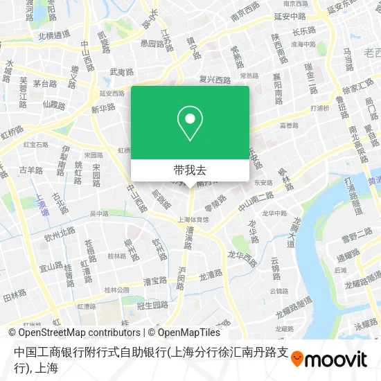 中国工商银行附行式自助银行(上海分行徐汇南丹路支行)地图