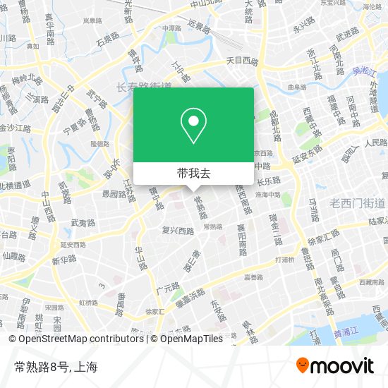 常熟路8号地图