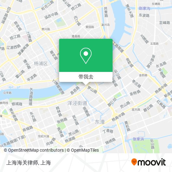 上海海关律师地图