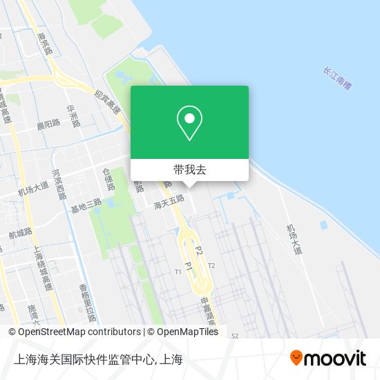 上海海关国际快件监管中心地图