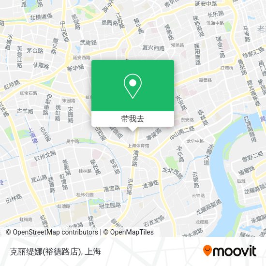 克丽缇娜(裕德路店)地图