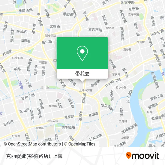 克丽缇娜(裕德路店)地图