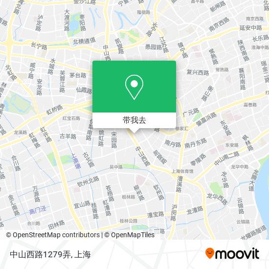 中山西路1279弄地图