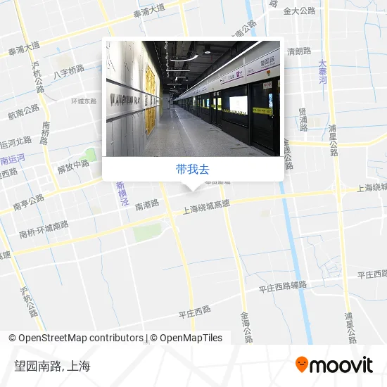 望园南路地图