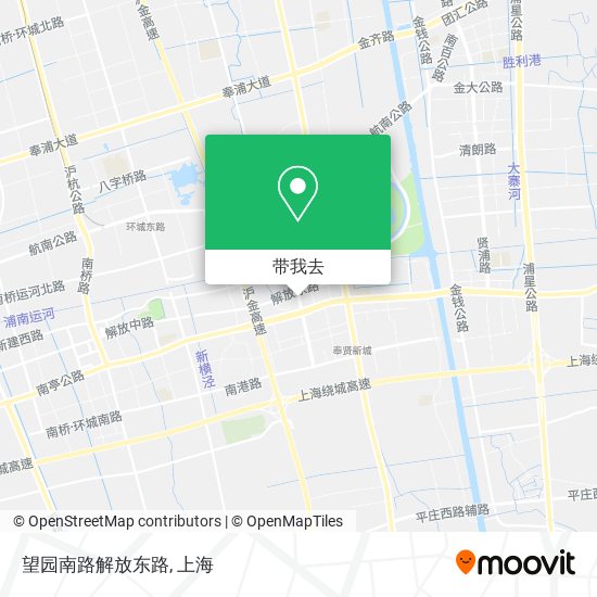 望园南路解放东路地图