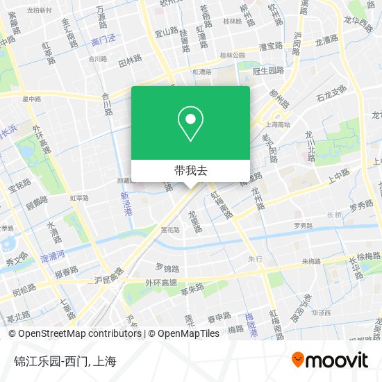 锦江乐园-西门地图