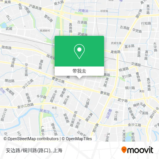 安边路/铜川路(路口)地图