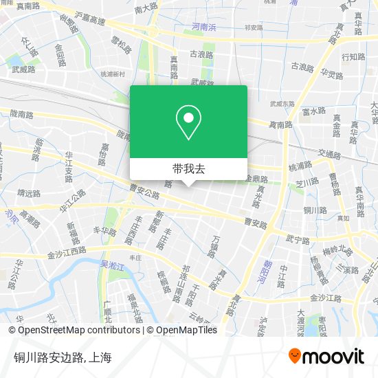 铜川路安边路地图