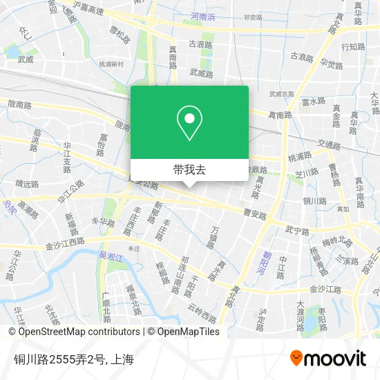 铜川路2555弄2号地图