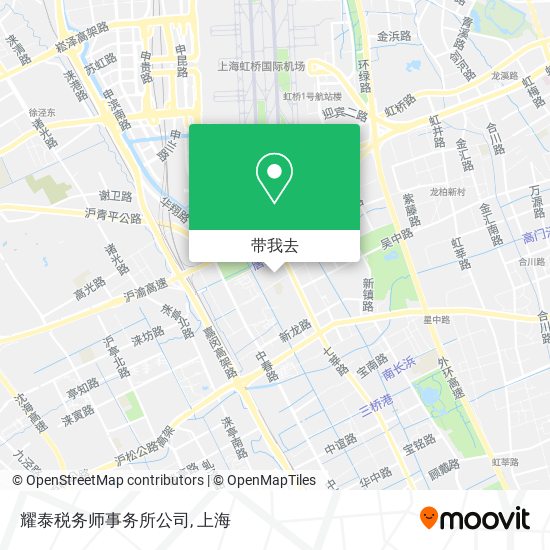 耀泰税务师事务所公司地图