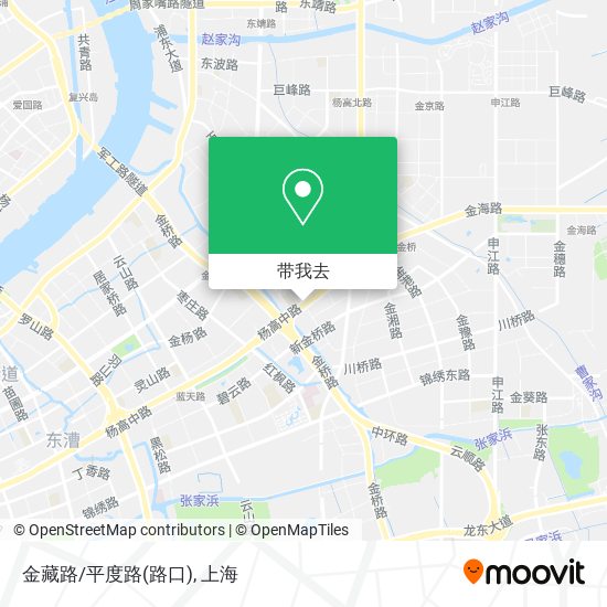 金藏路/平度路(路口)地图