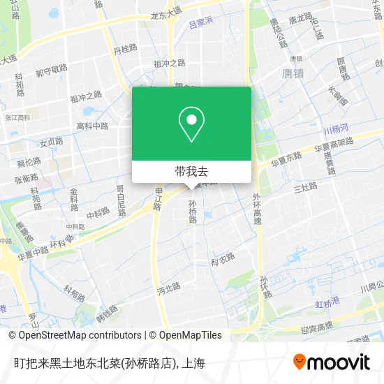 盯把来黑土地东北菜(孙桥路店)地图
