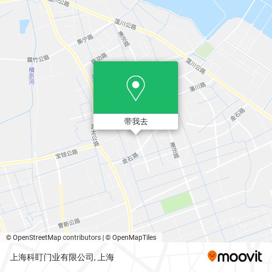 上海科盯门业有限公司地图