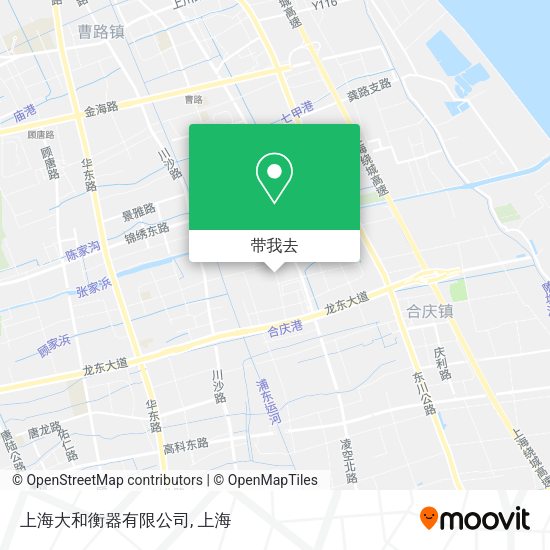上海大和衡器有限公司地图