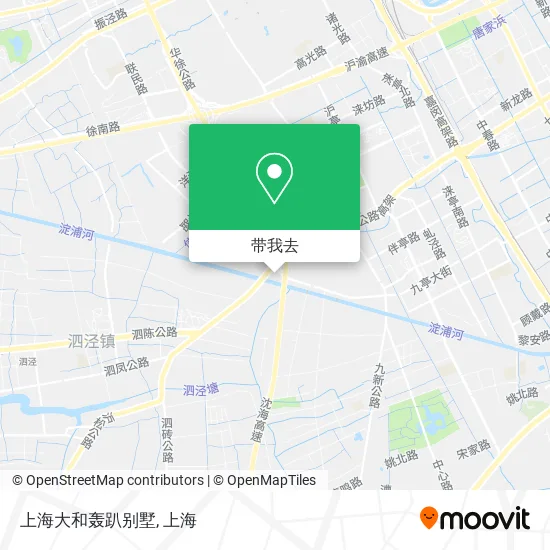 上海大和轰趴别墅地图
