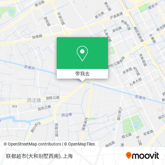 联都超市(大和别墅西南)地图