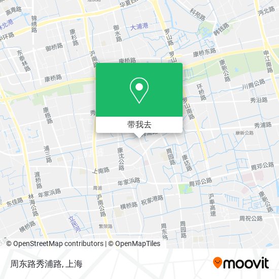 周东路秀浦路地图