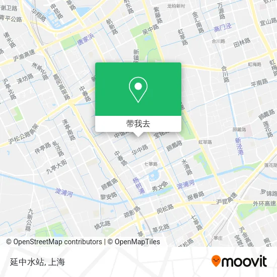 延中水站地图