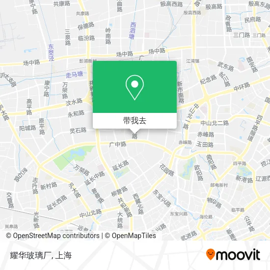 耀华玻璃厂地图