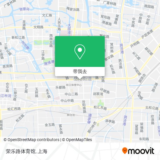 荣乐路体育馆地图