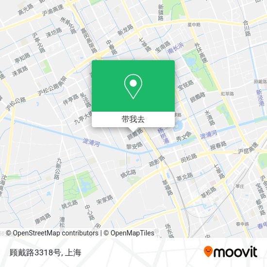 顾戴路3318号地图