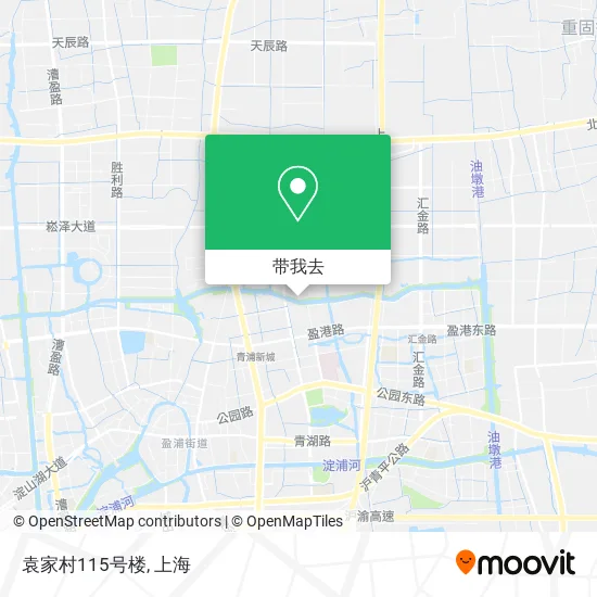 袁家村115号楼地图