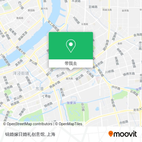 锦婚嫁日婚礼创意馆地图