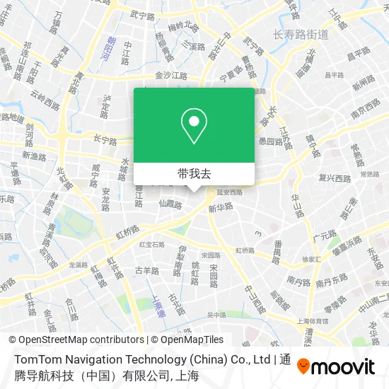 TomTom Navigation Technology (China) Co., Ltd
| 通腾导航科技（中国）有限公司地图