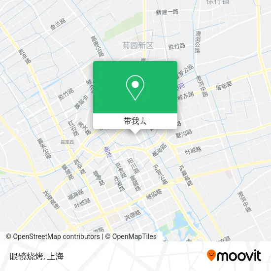眼镜烧烤地图