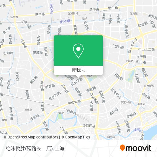 绝味鸭脖(延路长二店)地图