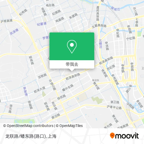 龙联路/蟠东路(路口)地图