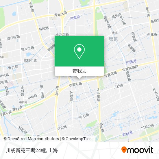 川杨新苑三期24幢地图