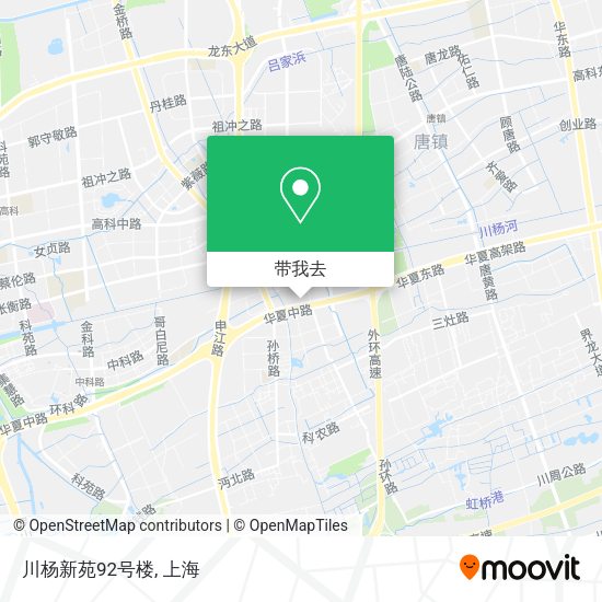 川杨新苑92号楼地图