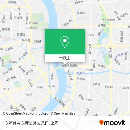 东葛路与东塘公路交叉口地图