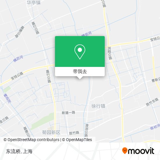 东流桥地图