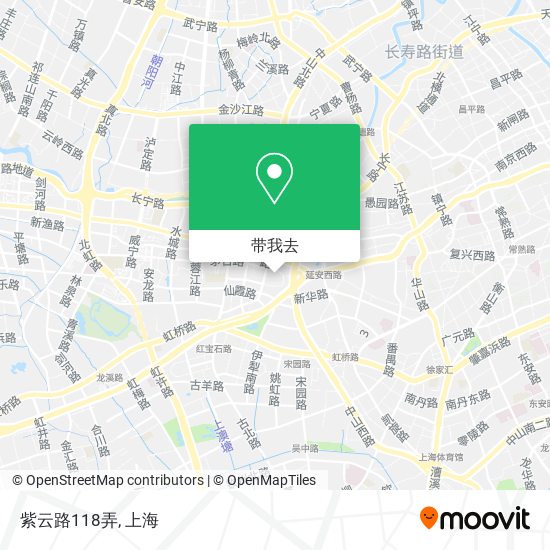 紫云路118弄地图