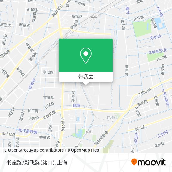 书崖路/新飞路(路口)地图