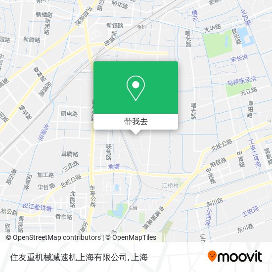 住友重机械减速机上海有限公司地图