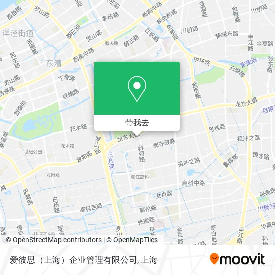 爱彼思（上海）企业管理有限公司地图