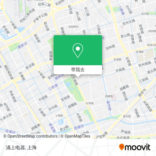涌上电器地图