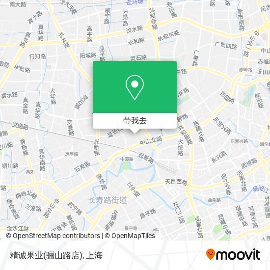 精诚果业(骊山路店)地图