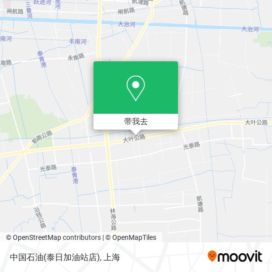 中国石油(泰日加油站店)地图