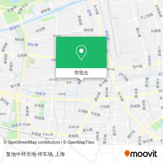 复地中环天地-停车场地图