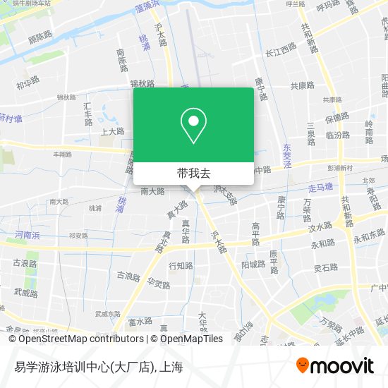 易学游泳培训中心(大厂店)地图
