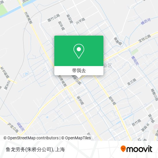 鲁龙劳务(朱桥分公司)地图